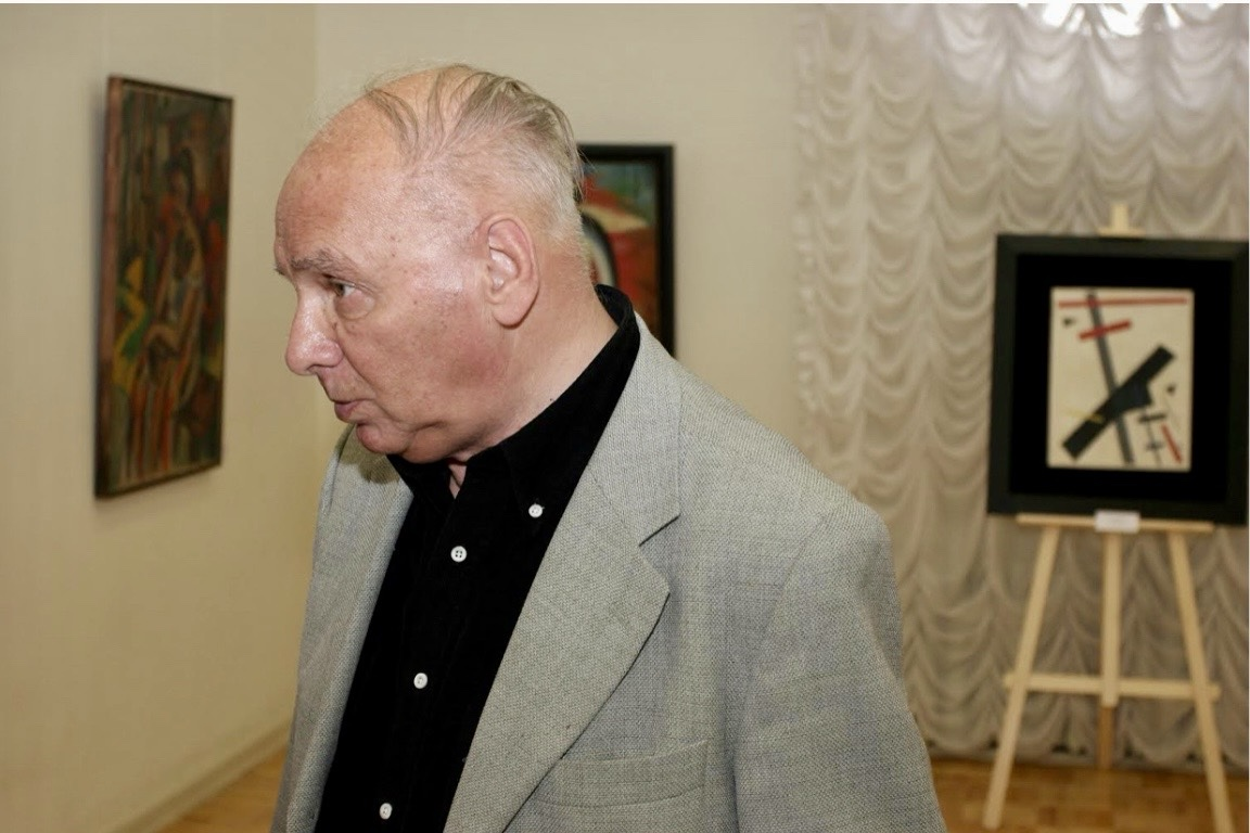 Віталій Вульф на виставці
